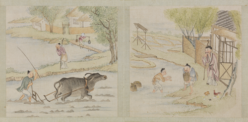绵亿耕织图册, , Mianyi