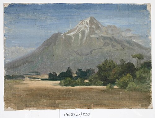 Untitled (Mountain scene), , Vivian Smith
