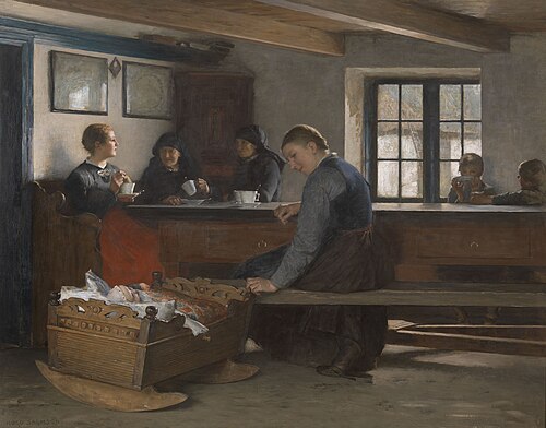 La Visite chez la fermière, , Hugo Salmson