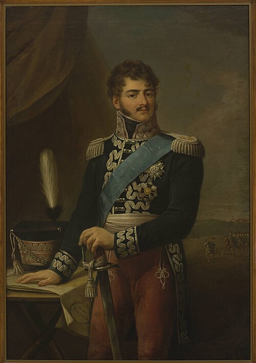 Portrait of Prince Józef Poniatowski, 1814, Franciszek Paderewski