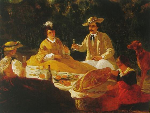 Picnic (1865), 1865, Tomás da Anunciação