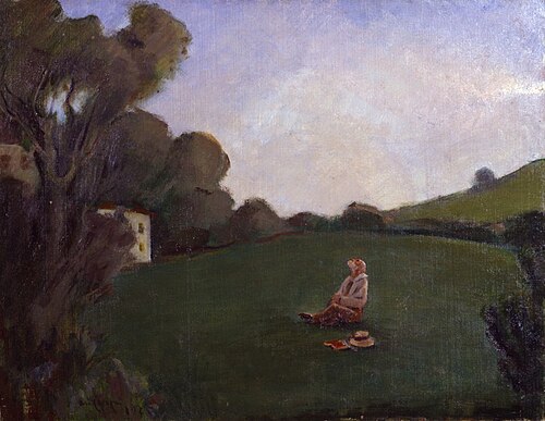 Looking Up, 1925, Aldo Carpi