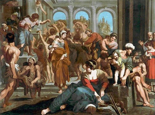 Saint Roche Distributing Alms, , Annibale Carracci
