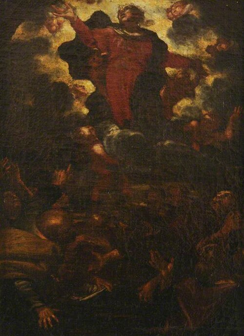 Assumption of the Virgin, , Annibale Carracci