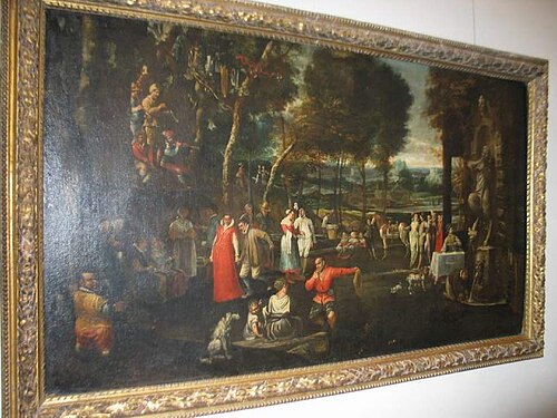 La noce de village, 1550, Annibale Carracci