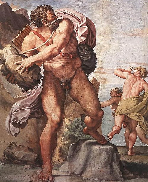 The Cyclops Polyphemus, 1600, Annibale Carracci