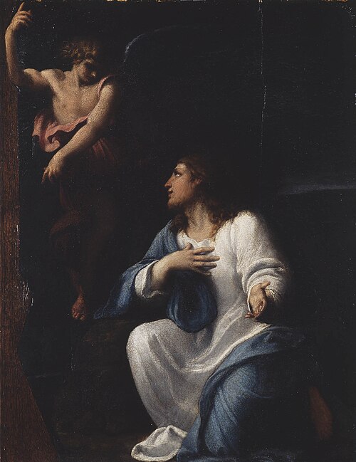 L'Agonie dans le jardin des oliviers, 1550, Annibale Carracci