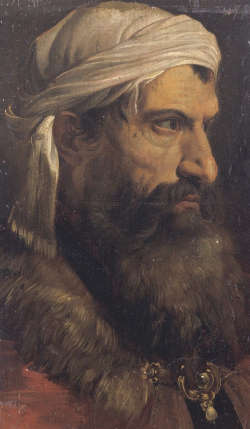 Man with turban, 1550, Annibale Carracci
