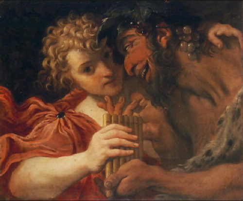 Marsyas and Olympus, 1600, Annibale Carracci