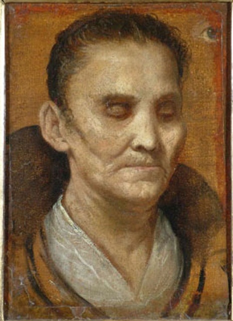 Portait of blind woman, 1550, Annibale Carracci