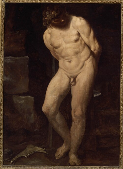 Samson in Chains, 1594, Annibale Carracci