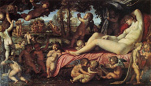 Sleeping Venus, 1602, Annibale Carracci