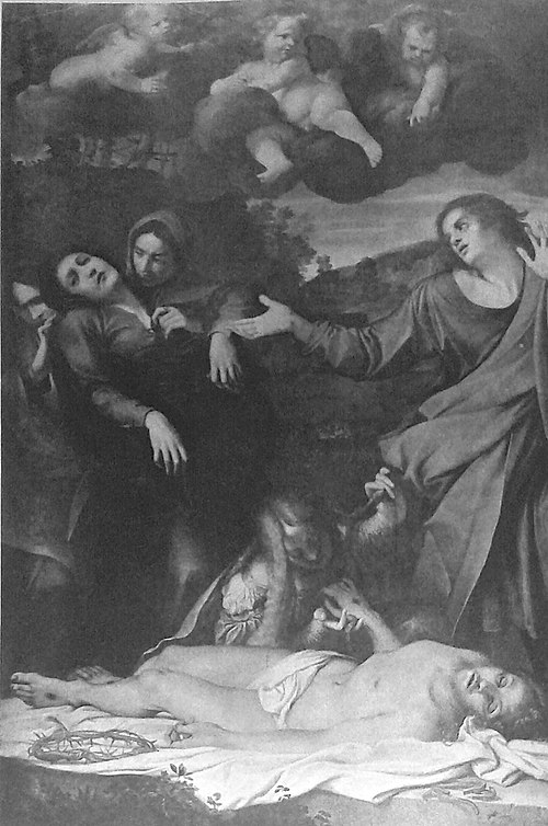 Lamentation over the Dead Christ, 1650, Annibale Carracci