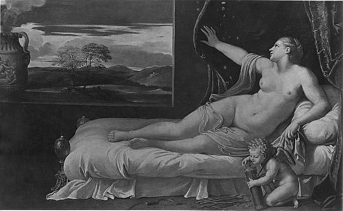 Danaë, 1605, Annibale Carracci