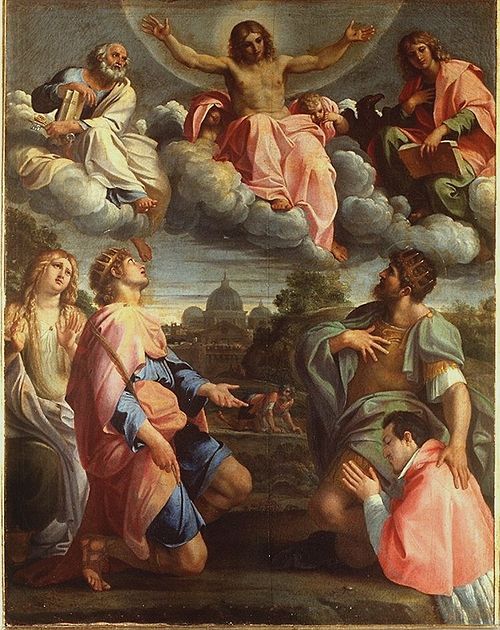 Christ in Glory, 1597, Annibale Carracci