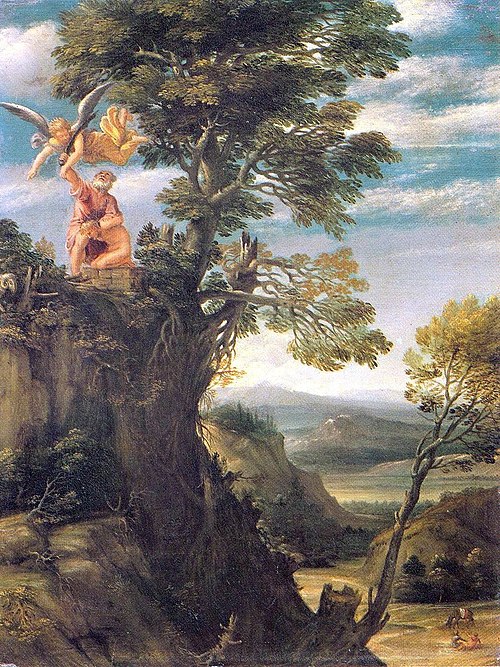 Abraham's Sacrifice, 1599, Annibale Carracci