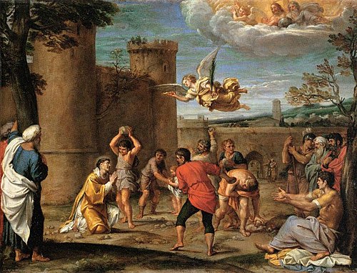 The Stoning of St. Stephen, 1603, Annibale Carracci