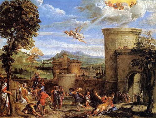 The Stoning of Saint Stephen, 1603, Annibale Carracci