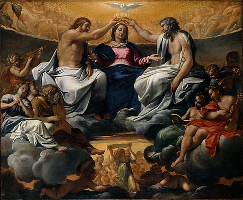 The Coronation of the Virgin, 1595, Annibale Carracci