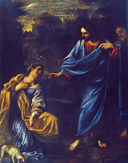 Christ and the Canaanite Woman, 1550, Annibale Carracci