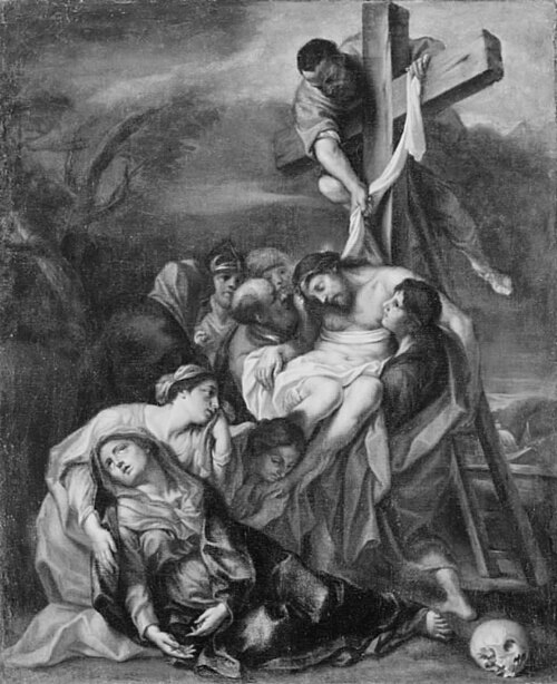 The Deposition, 1592, Annibale Carracci
