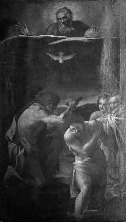 The Baptism of Christ, 1592, Annibale Carracci