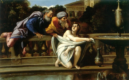 Suzanne et les vieillards, 1600, Annibale Carracci