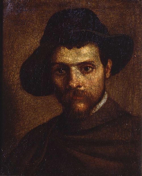 Self-Portrait, 1593, Annibale Carracci