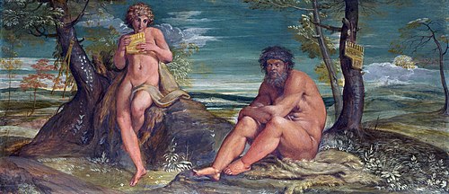 Marsyas and Olympus, 1598, Annibale Carracci