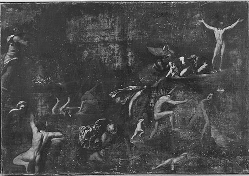Die Sintflut, 1584, Annibale Carracci