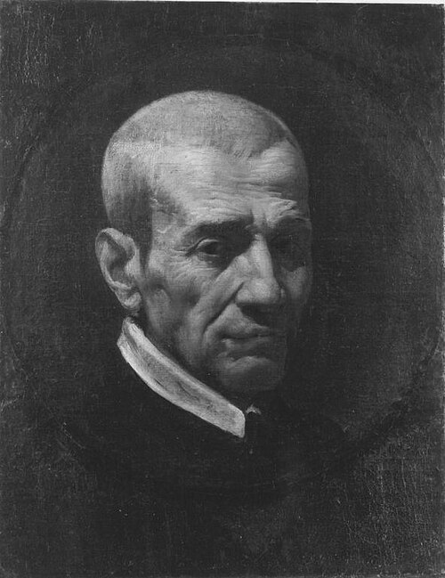 Der Gelehrte Agucchi (?), 1584, Annibale Carracci