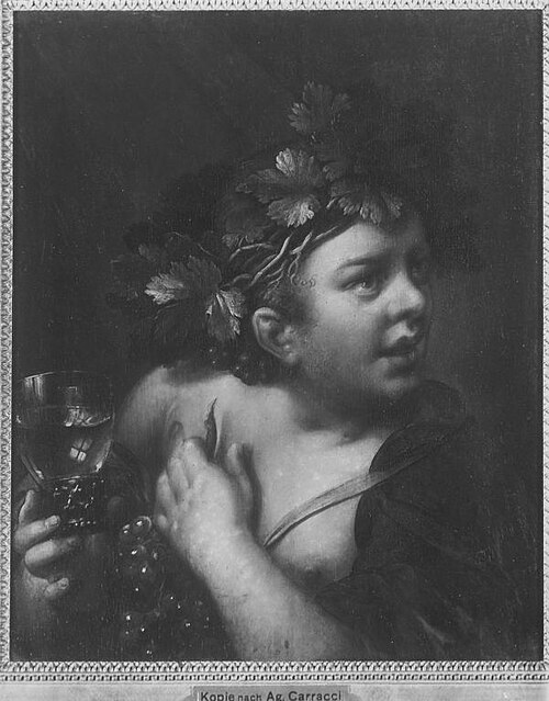 Junger Bacchant, 1584, Annibale Carracci