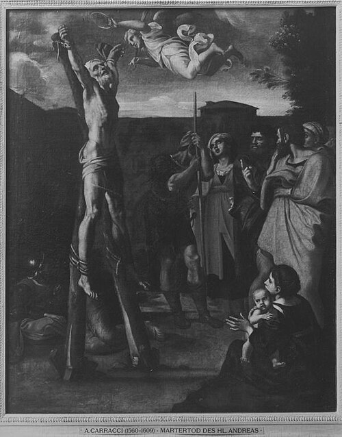 Martertod des hl. Andreas, 1584, Annibale Carracci