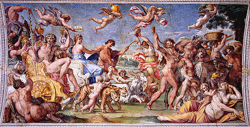 Triumph of Bacchus and Ariadne, 2000, Annibale Carracci