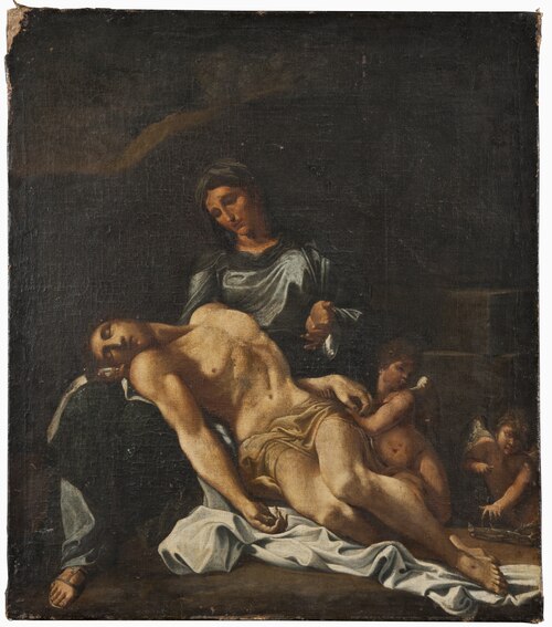 Omförd till NM 7172. Pietà, 1750, Annibale Carracci