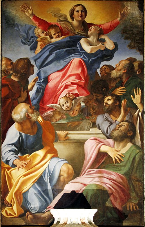 Assumption of the Virgin, 1600, Annibale Carracci