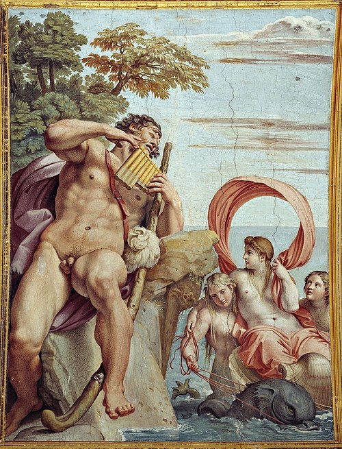Polyphème et Galatée, 1605, Annibale Carracci