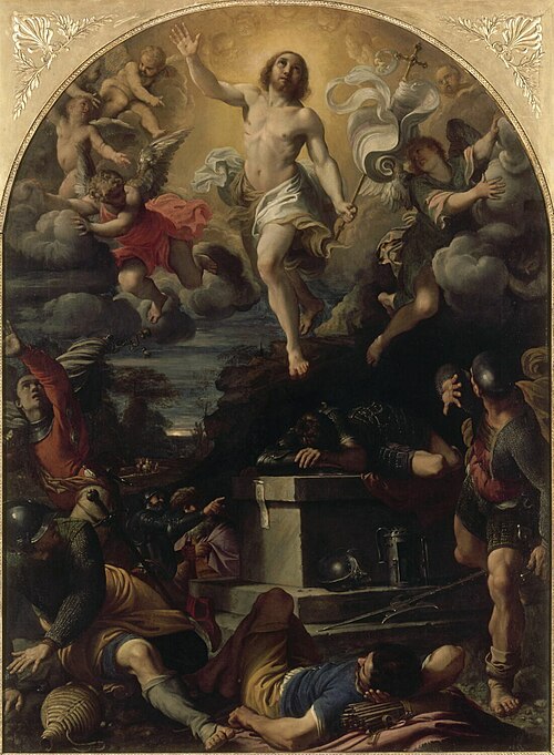Resurrection of Christ, 1593, Annibale Carracci