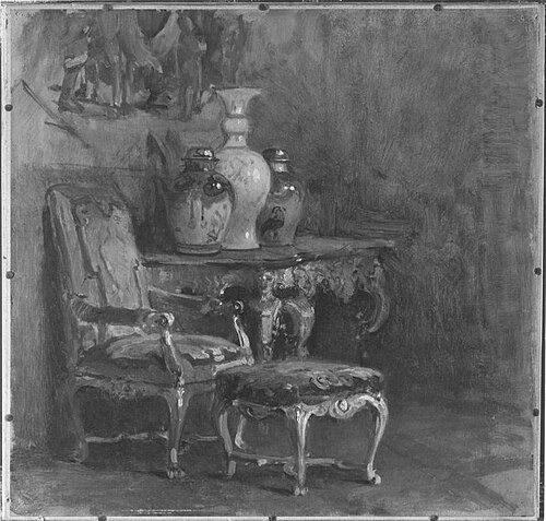 Interieur, , Ludwig von Hagn