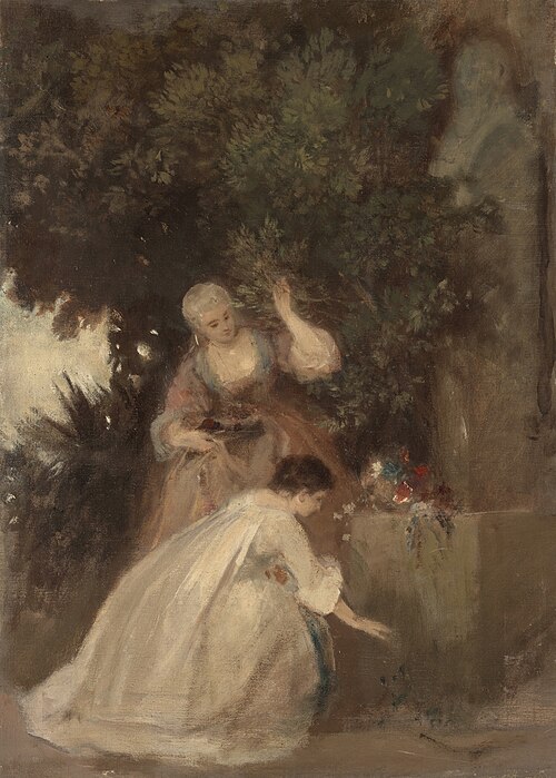 In the Park, , Ludwig von Hagn