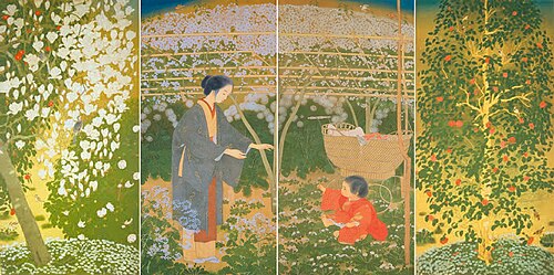 Spring, 1920, Tsuchida Bakusen