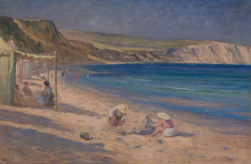 Our tent at Swange, Dorsetshire, 1903, Tudor St George Tucker