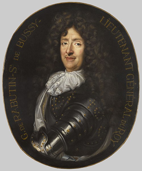 portrait de Roger de Rabutin, 1673, Claude Lefèbvre