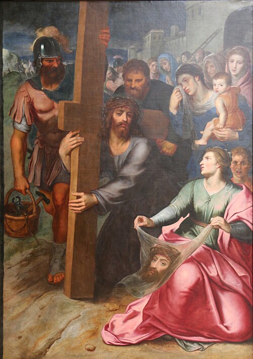 La rencontre du christ et de Véronique, , Otto van Veen