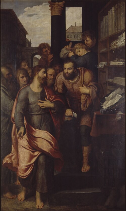 The Calling of Matthew, 1606, Otto van Veen