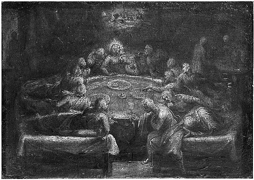 The Last Supper, 1670, Otto van Veen