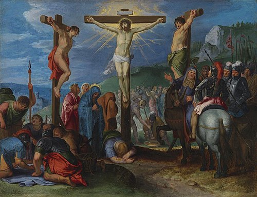 Christus am Kreuz, 1592, Otto van Veen