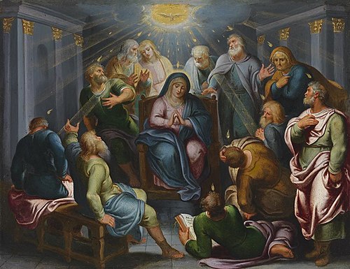 Ausgießung des Heiligen Geistes, 1592, Otto van Veen