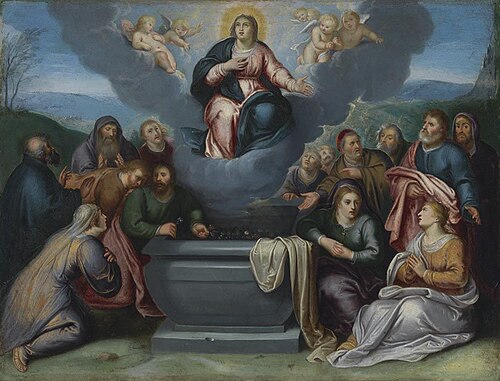 Himmelfahrt Mariens, 1592, Otto van Veen