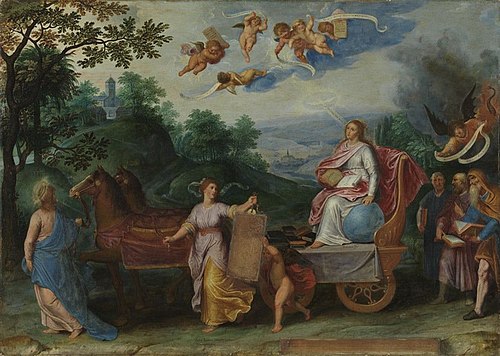 De triomf van de katholieke kerk, 1592, Otto van Veen